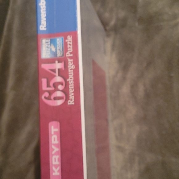 New Sealed Ravensburger Krypt Jigsaw Puzzle 654 Pieces - Picture 2 of 4